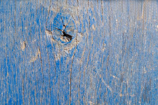 Old blue wooden texture background