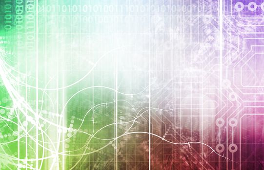 Biotechnology of the Future Abstract as Art