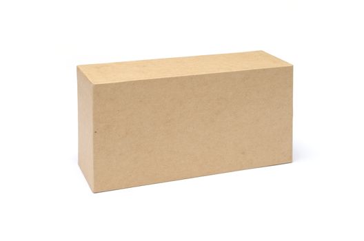 Cardboard Box isolated on a white background