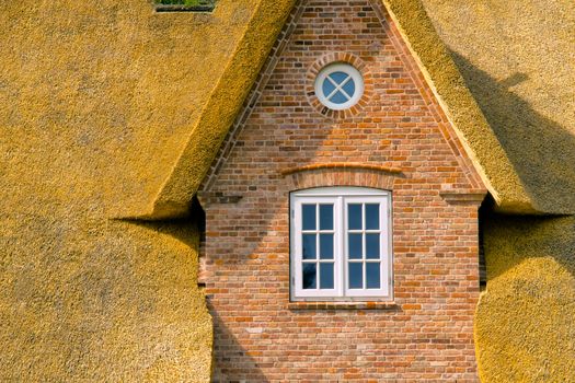 Typical architecture at the North Sea in Germany.