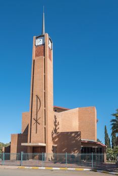 The Dutch Reformed Church in Petrusburg in the Free State Province of South Africa