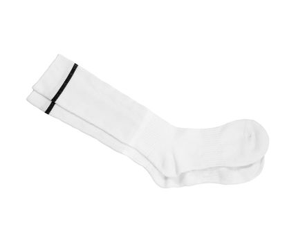 a white pair of sock