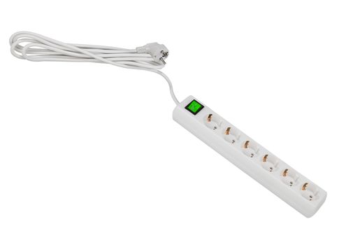 outlet power strip isolated