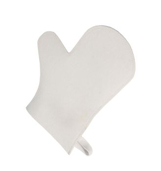 kitchen glove apron isolated on white background