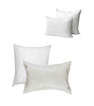 White pillows