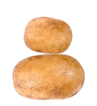 potato isolated on white background