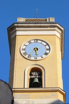 The Tower of the Church in Eze Village, France