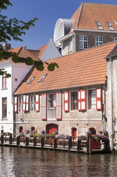 Canal in Bruges, Belgium

