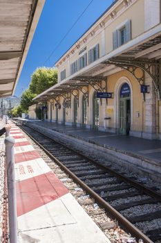 Aubagne, near Marseille, France, station

