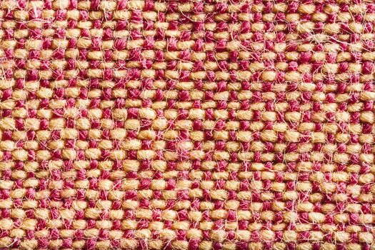 Yellow red linen texture, background texture