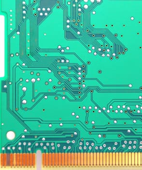 Abstract background with old computer circuit board