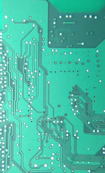 Abstract background with old computer circuit board