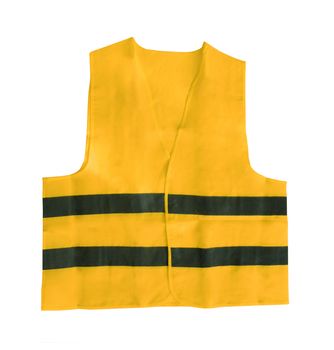 Safety vest isolated