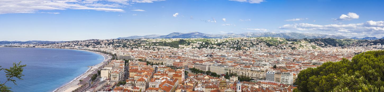 Nice city, Nizza panorama

