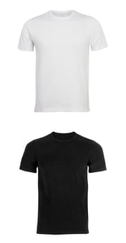 Black and white man T-shirt