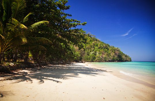 Beautiful tropical beach, Thailand