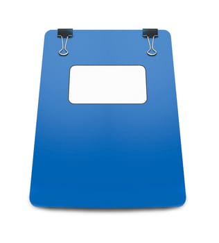 Blue Folder isolated