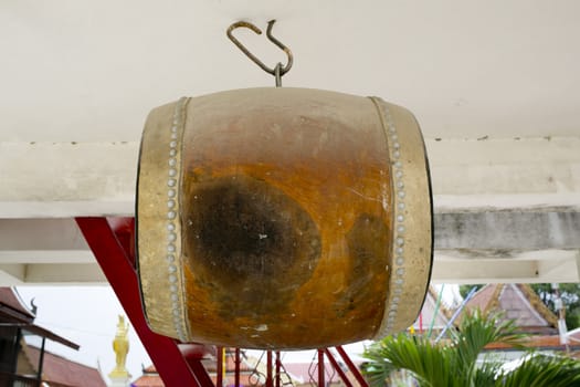 Asia drum at temple in Thailand