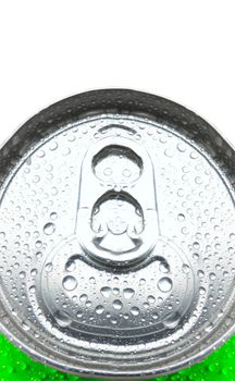 Soda Can with Pull Tab and Condensation