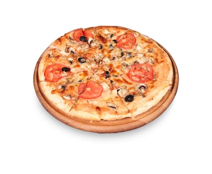 Pizza isolated