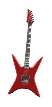 Red guitar