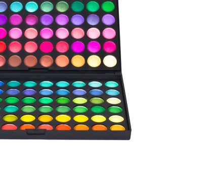 Make-up colorful eyeshadow palette