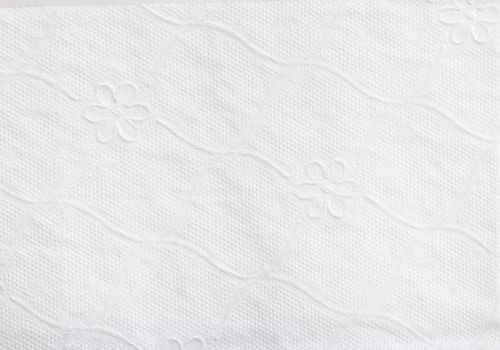 Texture of white tissue paper