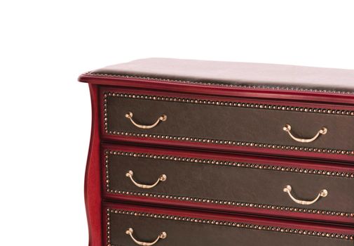 Chest of Drawers isolated with clipping path