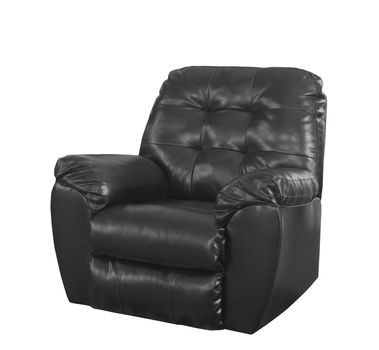 black luxury chair