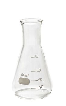 Chemical laboratory glassware, empty