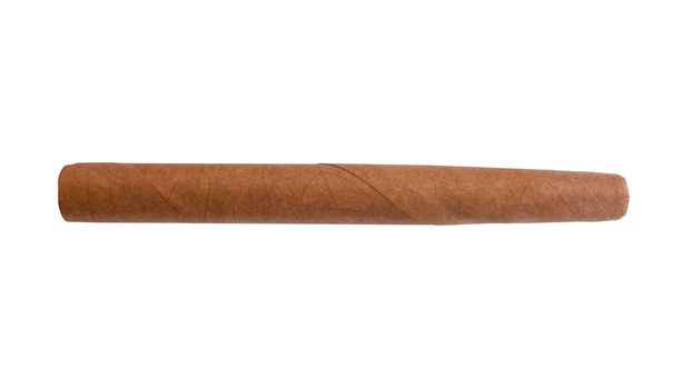 cigar on white background