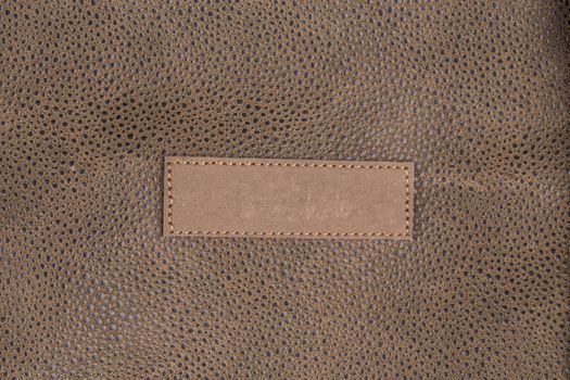 Brown leather texture as background