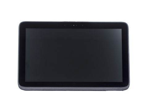 Black abstract tablet computer