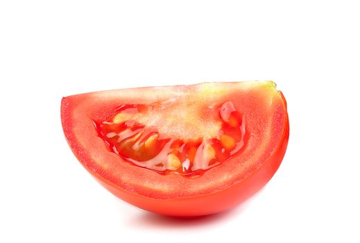 Tomato on White background