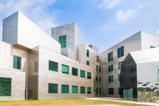 IOWA CITY, IA/USA - AUGUST 7, 2015: Iowa Advanced Technology Laboratories at the University of Iowa. The University of Iowa is a flagship public research university.