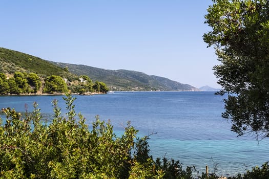 View of a bay in Alonissos 