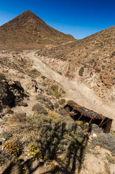 Landscape at Cabo del Gata, Almeria, Spain