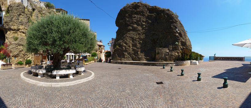 Roquebrune-Cap-Martin in southeastern France between Monaco and Menton