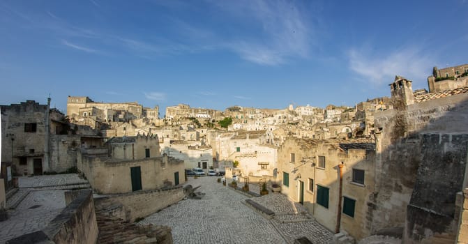 The Sassi of Matera are the historic city of Matera