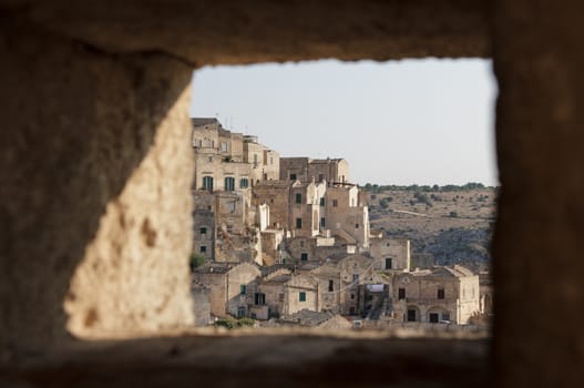 The Sassi of Matera are the historic city of Matera