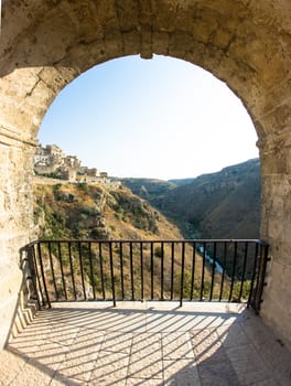 The Sassi of Matera are the historic city of Matera