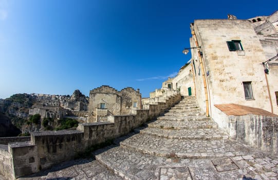The Sassi of Matera are the historic city of Matera