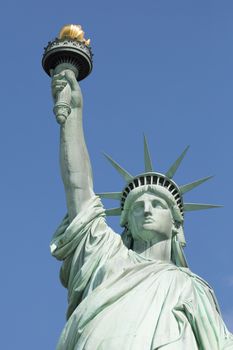 Famous Statue of Liberty, New York