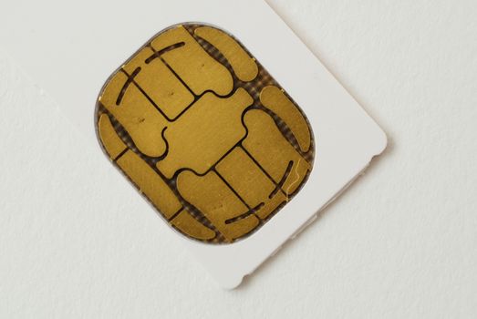 pictures of SIM cards used in cell phones