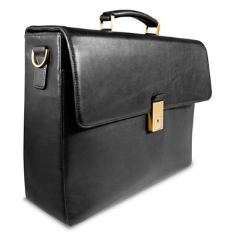 Fashionable leather briefcase