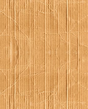 Corrugated cardboard as a background
