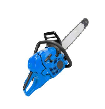 Chainsaw isolated on the white background