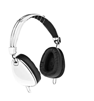 Headphones Isolated on a White Background