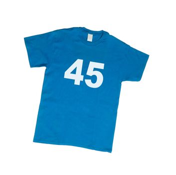 T-shirt isolated on white background