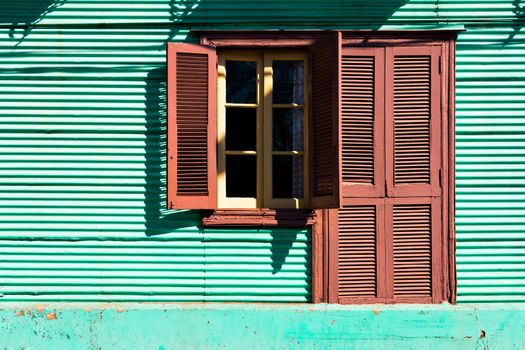 Colorful neighborhood La Boca, Buenos Aires Argentine